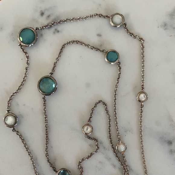 Ippolita sterling silver station necklace - Picture 3 of 7